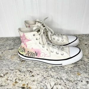 Converse Airbrushed Hightop Sneakers Size 9.5